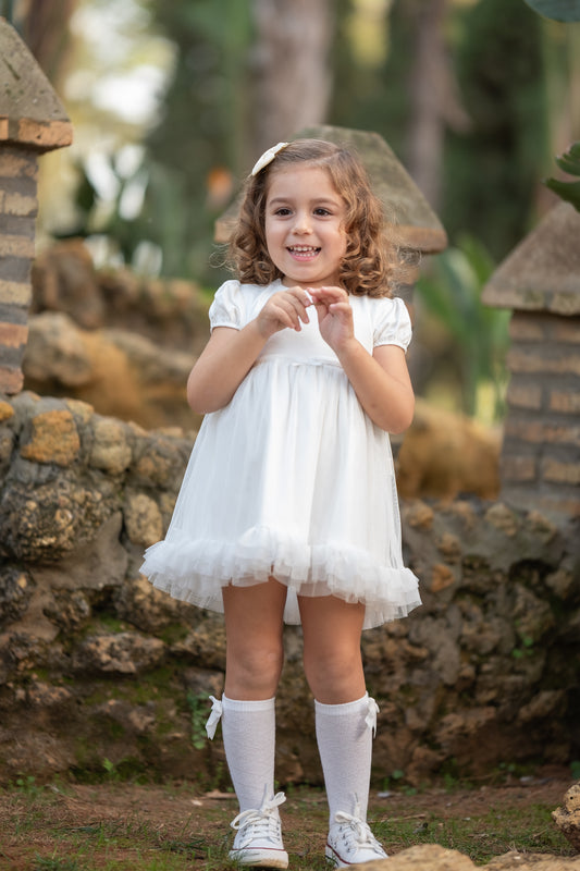 Vestido de bebé  Blanco