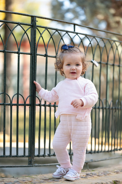 Conjunto de Invierno para Bebé Niña Rosa