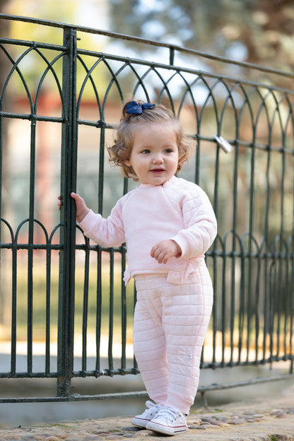 Conjunto de Invierno para Bebé Niña Rosa