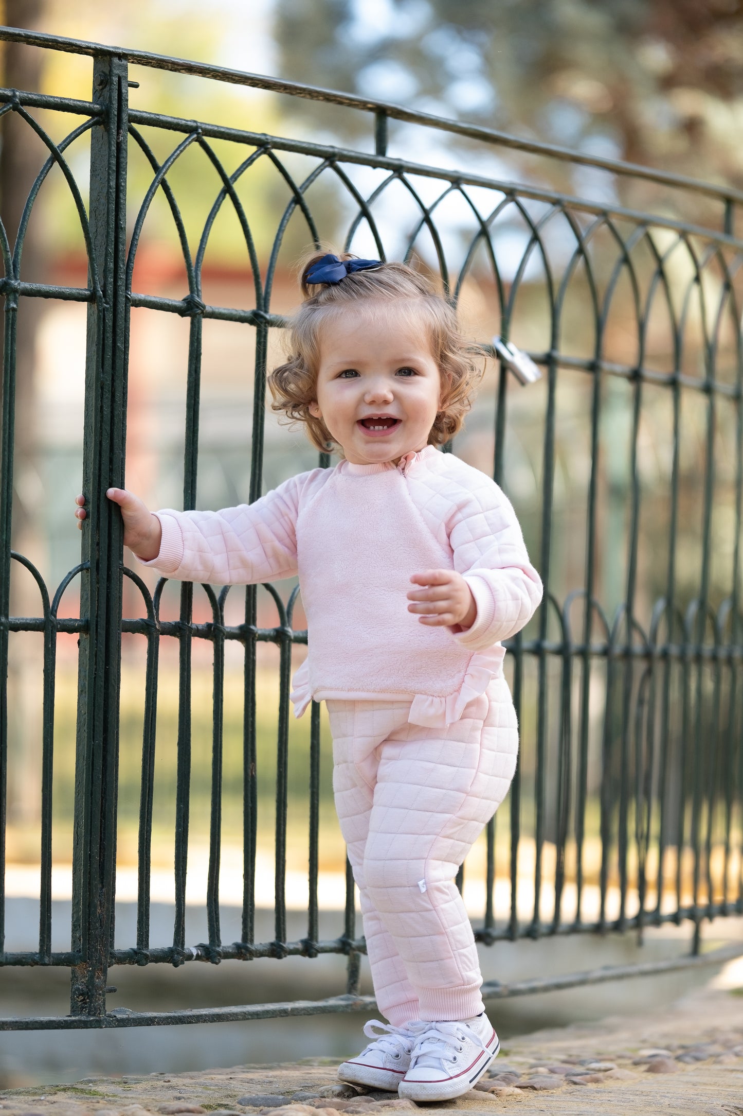 Conjunto de Invierno para Bebé Niña Rosa - Baby's Organic Wardrobe