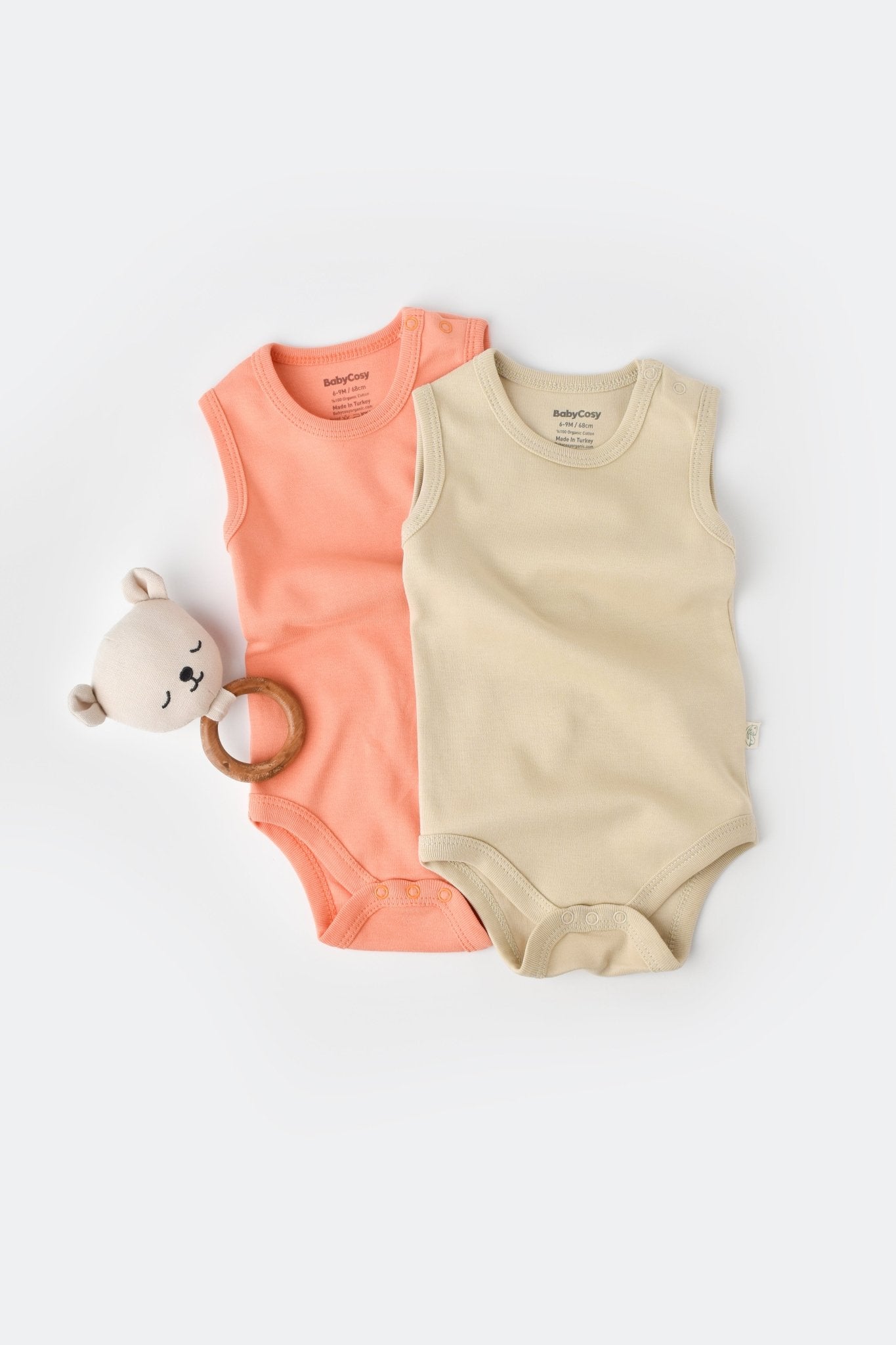 Body de Bebé Organico - set de 2 - Baby's Organic Wardrobe