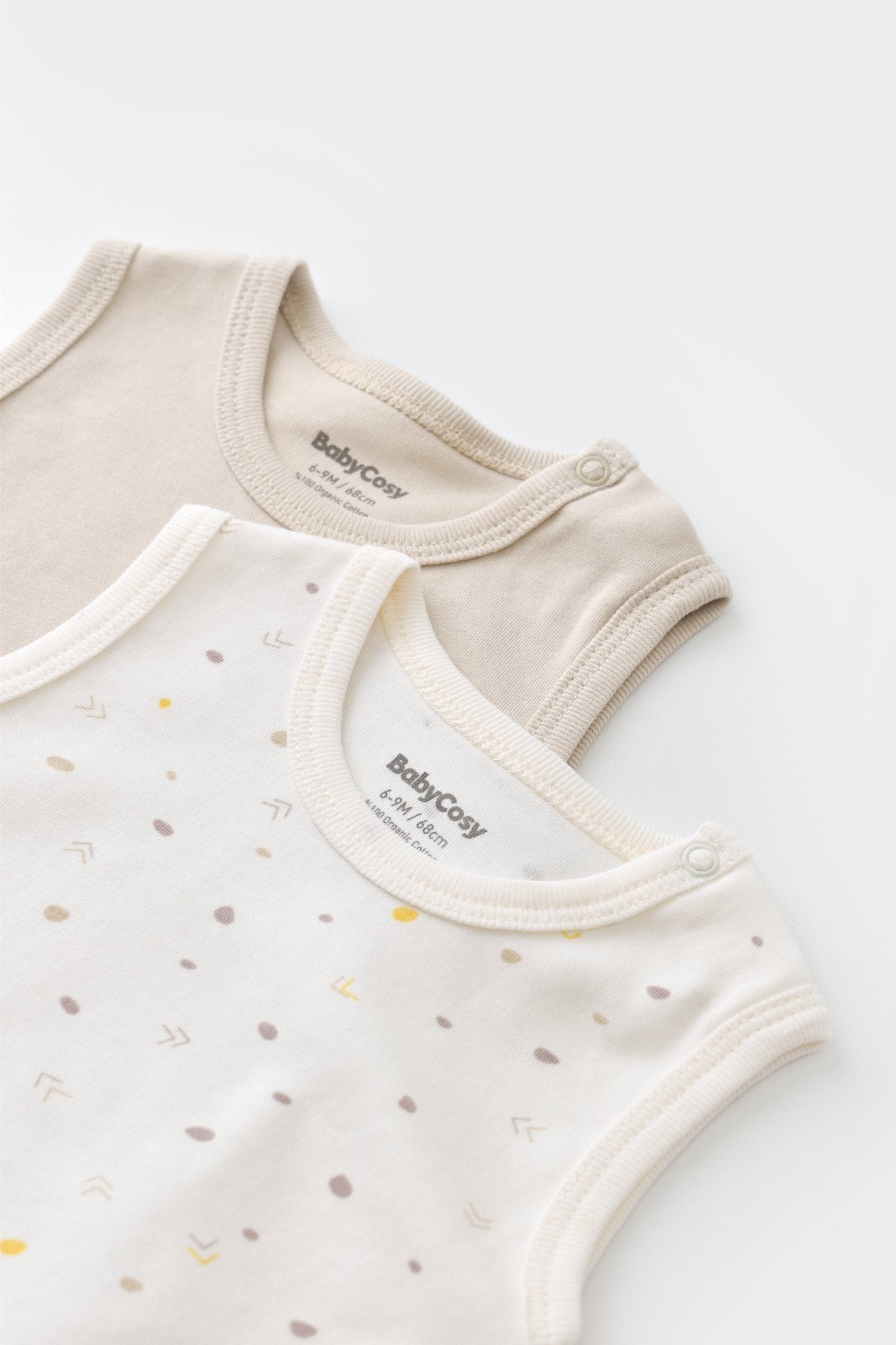 Conjunto de 2 bodies para Bébé - Baby's Organic Wardrobe