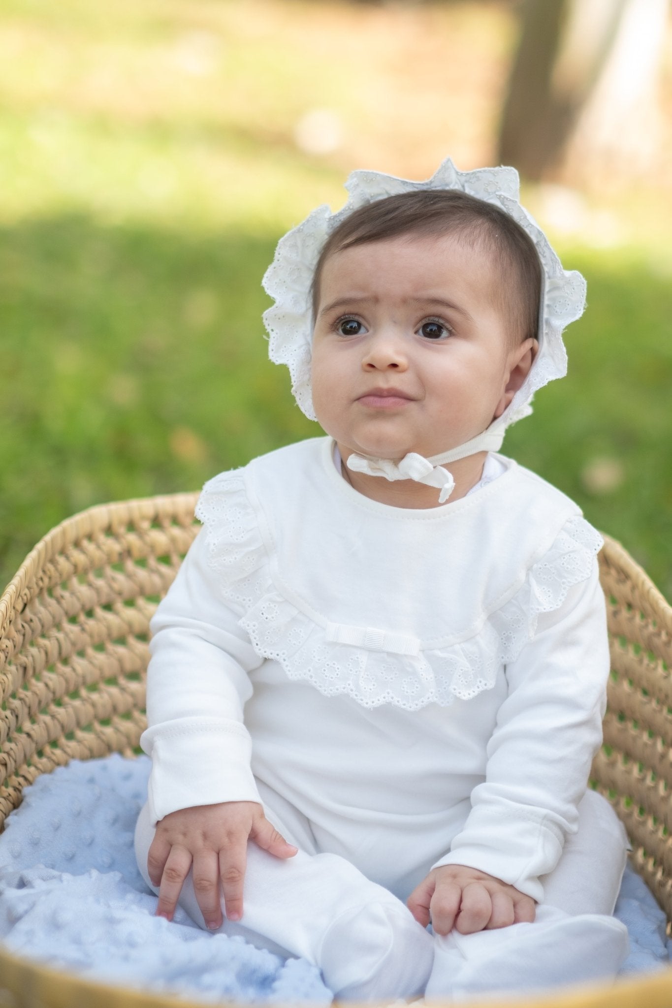 Conjunto Mono de bebé recién nacido Blanco Puro - Algodon Organica - Baby's Organic Wardrobe