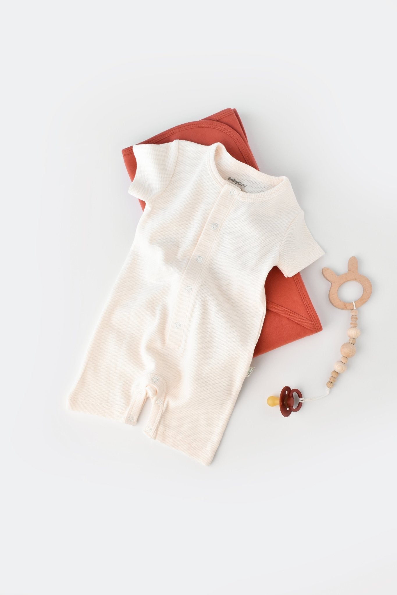 Romper de Manga Corta - Baby's Organic Wardrobe