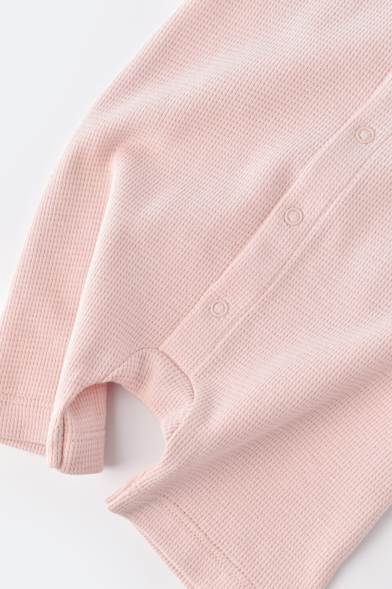 Romper Para bebé sin Mangas - Rosa - Baby's Organic Wardrobe